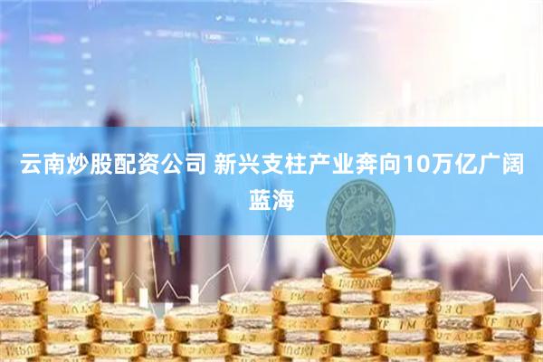 云南炒股配资公司 新兴支柱产业奔向10万亿广阔蓝海